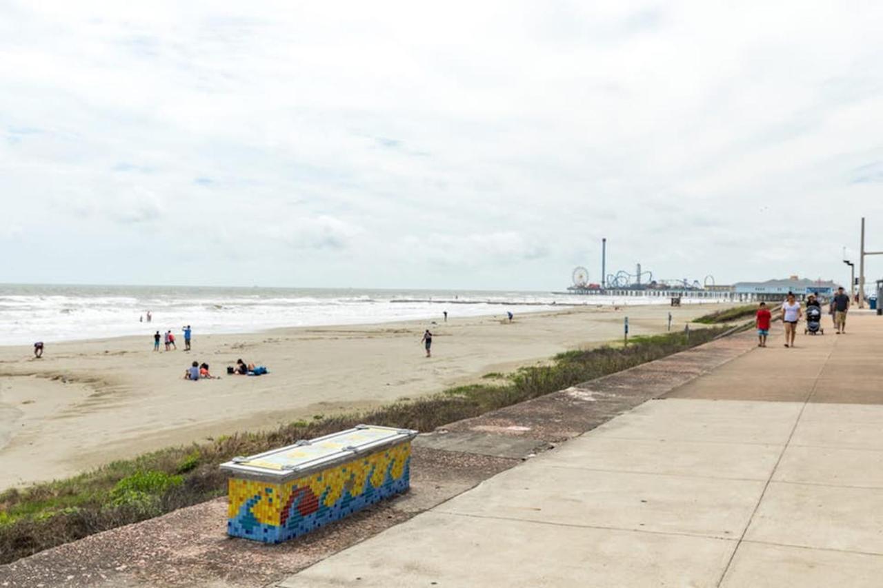 The Breezy Bungalow Galveston Eksteriør billede